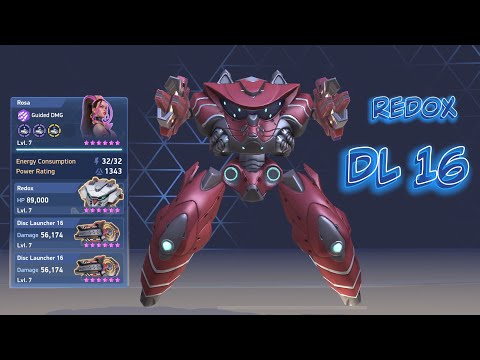 Disc Launcher 16 Redox | Mech Arena