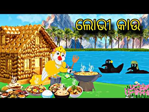 Lobhi Kau \\  Odia Gapa \\ Odia Stories \\ Tiki Chadhei Gapa \\ Bird Gapa Kahani