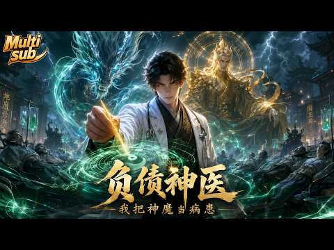 【AI anime】💥💥💥少年继承阴间回春堂，却惨背上巨额欠债，而债主竟然全都是龙王、太上老君、白骨夫人等诸天神魔！《负债神医我把神魔当病患 》 #国产动漫#次元动漫 #破界 #動漫