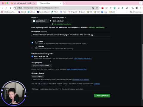 Create Github Repo And Add Python Script