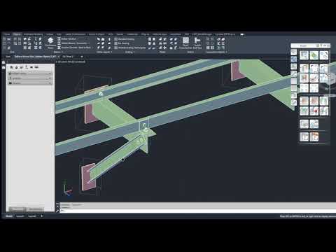 Autodesk Advance Steel - Copying members and all connected parts in one command