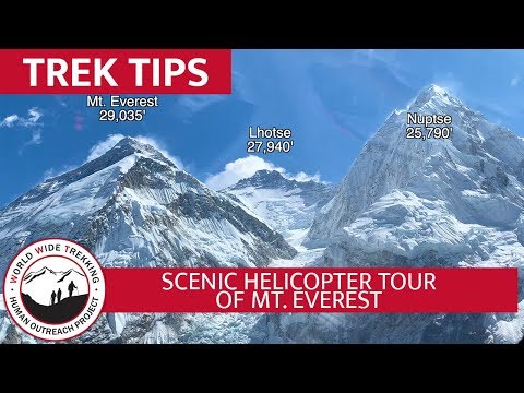 Helicopter Tour of Mt. Everest - Stunning Views of...