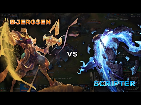Bjergsen Vs Scripter Xerath - League of Legends