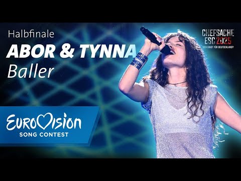 Abor & Tynna - "Baller" (Halbfinale Chefsache ESC 2025) | Eurovision Song Contest | NDR