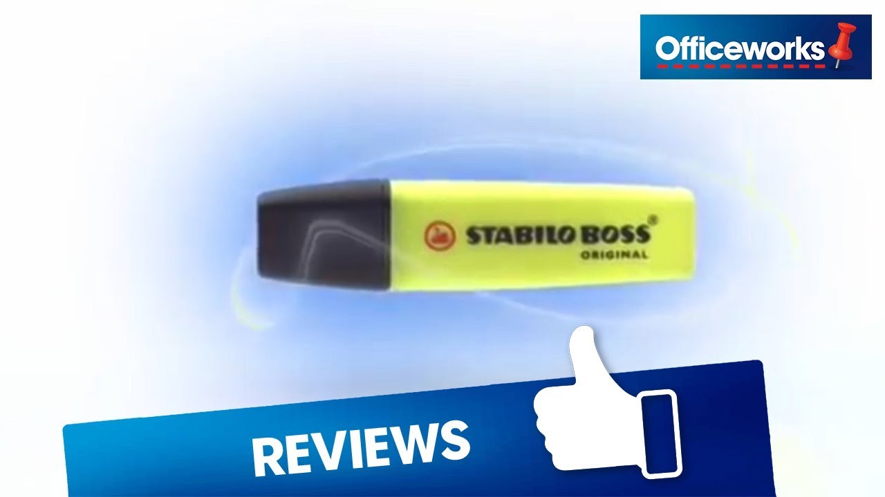 Stabilo Boss Highlighter Pastel 4 Pack