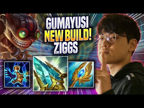 GUMAYUSI TRIES NEW ZIGGS BUILD! - T1 Gumayusi Plays Ziggs ADC vs Karthus! | Season 2023