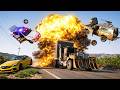 BRUTAL BREAKOUT Extreme BeamNG Drive Police Chase