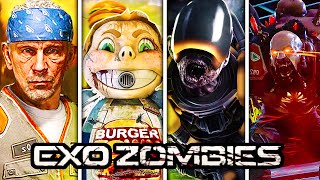 Beating EVERY Exo Zombies Easter Egg in one video...