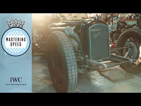 This 12-litre Amilcar's V8 engine once battled the Red Baron