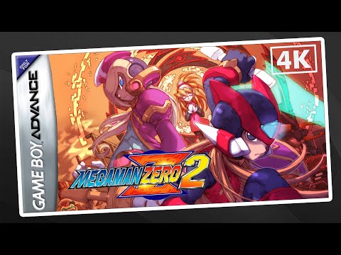 [GBA Longplay] Mega Man Zero 2 | 100% All Cyber Elves | 100 Points | No Damage | Full Game | 4K