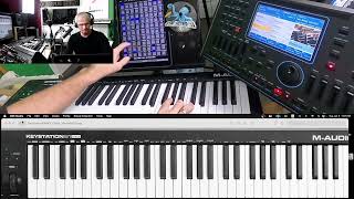 Video thumbnail for M Audio Keystation 61 MK3 MIDI Keyboard Controller by Tiho