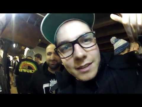 Normaler Samt in den Mündern von DCVDNS, Weekend, Megaloh, Sylabil Spill und dem Fahrer!