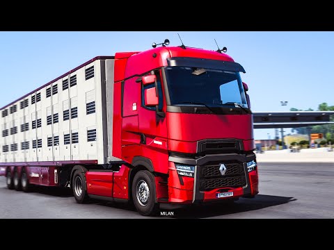 Renault Range T Evolution Sound Mod v1.0 - Euro Truck Simulator 2 Mod