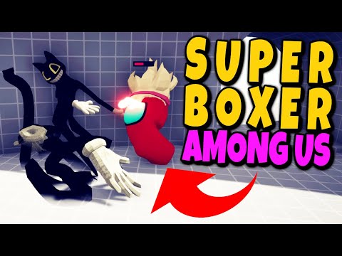SUPER BOXER AMONG US vs Every Faction - Totally Accurate Battle Simulator TABS
