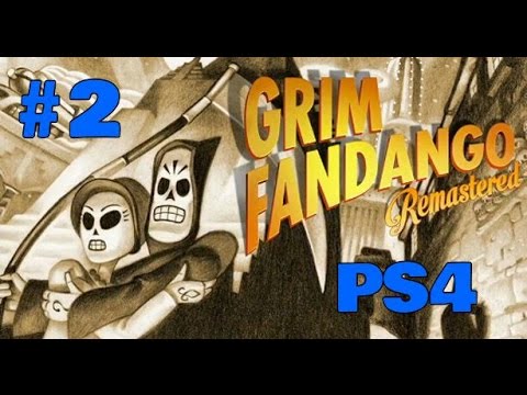Grim Fandango Remastered PS4 Walkthrough Part 2 Finding a Better Client Puzzle No Commentary