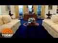 Oval Office Has A New Look Now That Biden Is President: An Exclusive Look | TODAY