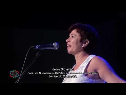 2015 Comp. 44 Primer premio compartido - Betina Grossman
