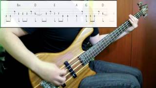 Thin Lizzy - Sarah (Bass Only) (Play Along Tabs In Video)