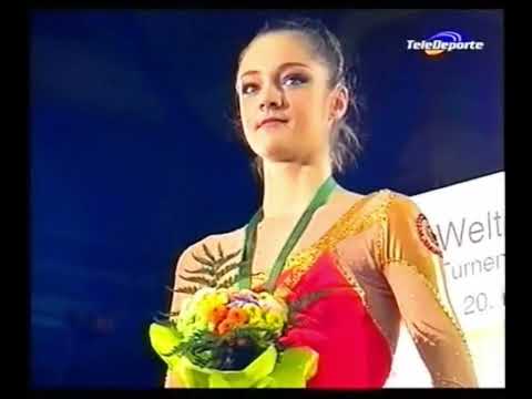 Anthem of Ukraine (2002 FIG Rhythmic Gymnastics World Cup Final, hoop, Anna Bessonova)