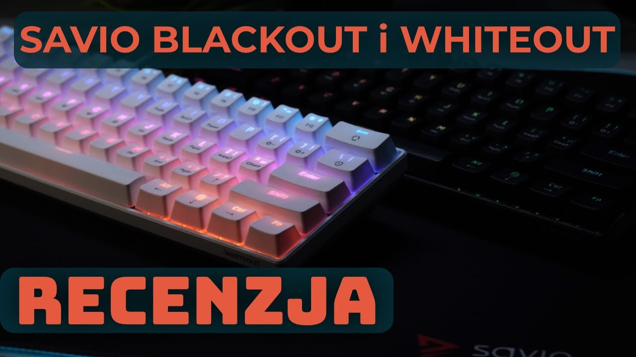 Klawiatura mechaniczna Blackout RED