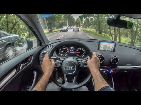 Audi A3 8V | 4K POV Test Drive #310 Joe Black