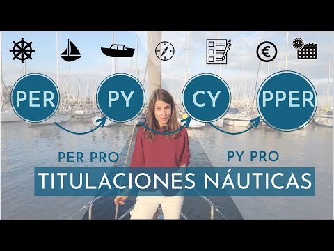 TITULACIONES NÁUTICAS - PER - PY - CY - PPER (españolas)