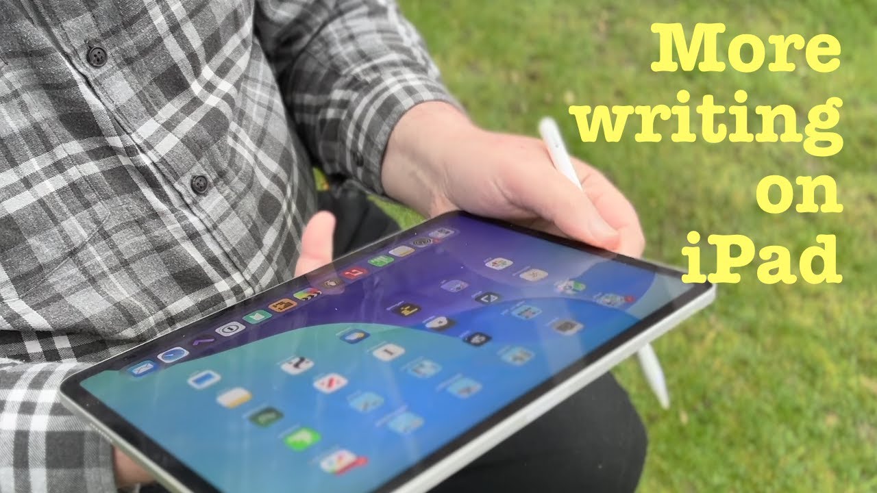 Announcement and more writing on iPads