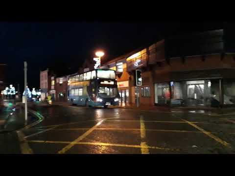 Newly branded arriva north east 7620 arriving into blyth bus station