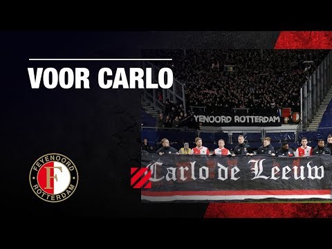 Dít is Feyenoord! | Emotioneel eerbetoon aan Carlo de Leeuw in Heerenveen