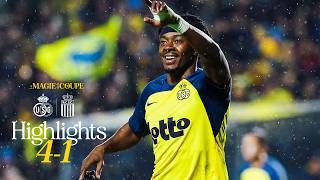 WE’RE IN THE FINAL! 💛💙 | HIGHLIGHTS CROKY CUP Union - Sporting Charleroi
