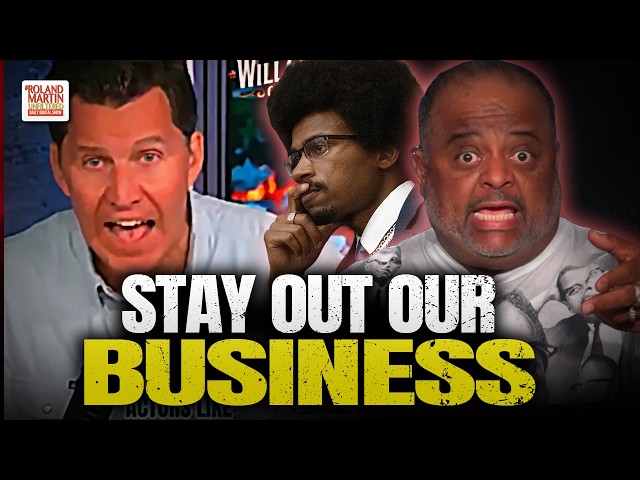 Roland Martin DESTROYS Fox News' Will Cain For Using Malcolm X To Attack Justin Pearson