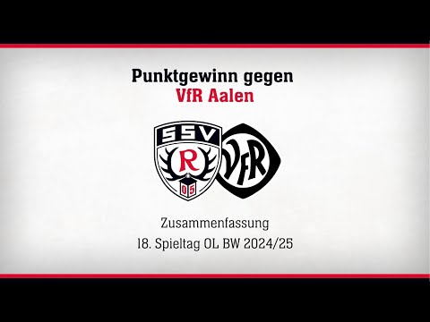 𝗦𝗦𝗩 𝗥𝗲𝘂𝘁𝗹𝗶𝗻𝗴𝗲𝗻 𝘃𝘀. 𝗩𝗳𝗥 𝗔𝗮𝗹𝗲𝗻 | 𝗢𝗯𝗲𝗿𝗹𝗶𝗴𝗮 𝗕𝗪 𝟮𝟬𝟮𝟰/𝟮𝟱 | 𝟭𝟴. 𝗦𝗽𝗶𝗲𝗹𝘁𝗮𝗴