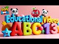 Preschool Learning Activities For 3 Year Olds At Home Learn ABC Phonics Shapes Numbers Colors