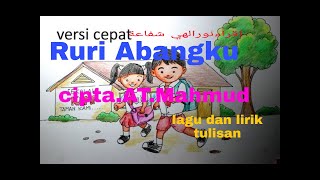 Download lagu Ruri abangku lagu Anak  (lirik)cipt.AT.Mahmud mp3