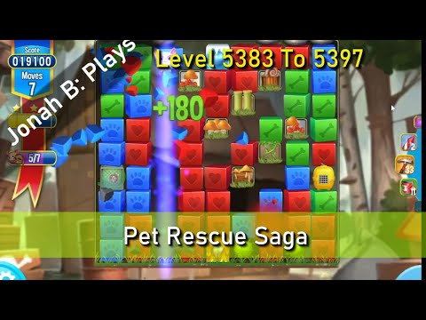 Pet Rescue Saga Level 5383 To 5397