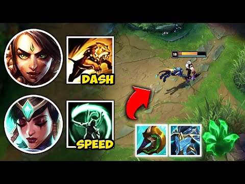 WE DISCOVERED A HIDDEN OP BOT COMP! ADC NIDALEE IS 100% AMAZING - League of Legends