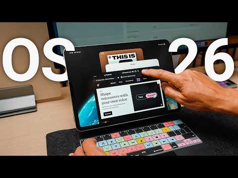 I try iPadOS 26 - a creators dream?