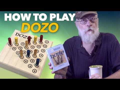 Dozo is a traditional pattern-making board game for 2 or 3 players from Japan.