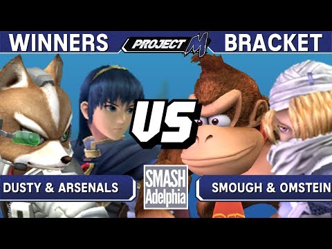 Project M - Dusty & Arsenals (Marth/Fox) vs Smough & Omstein (DK/Sheik) - SMASHADELPHIA 2017 Winners