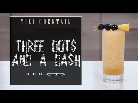 Three Dots and a Dash – The Educated Barfly