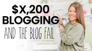 Blog Income Report - How Much I Made Posting ONE Blog Post This Month | Blogging Side Hustle