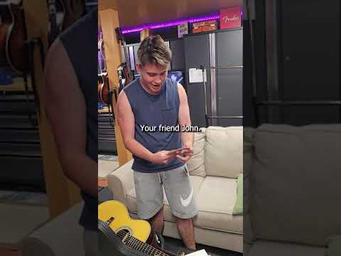 John Mayer Sent Me a Martin Guitar