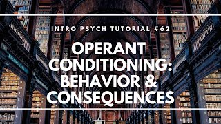 Operant Conditioning: Behavior & Consequences (Intro Psych Tutorial #62)