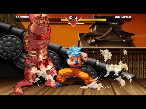 GOKU vs GOLIATH'O - AMAZING EPIC FIGHT BATTLE !