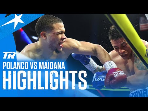 Rohan Polanco Dominates Fabian Maidana | FIGHT HIGHLIGHTS