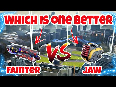 [WR]🔥 Fainter VS Jaw Weapon Comparison |War Robots|