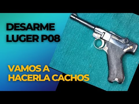 DESARME LUGER P08 (DISASSEMBLY