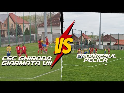 #1249 #Fotbal - Liga 3: CSC Ghiroda si Giarmata Vii - Progresul Pecica 2-1!Calin Ciobanu a recidivat