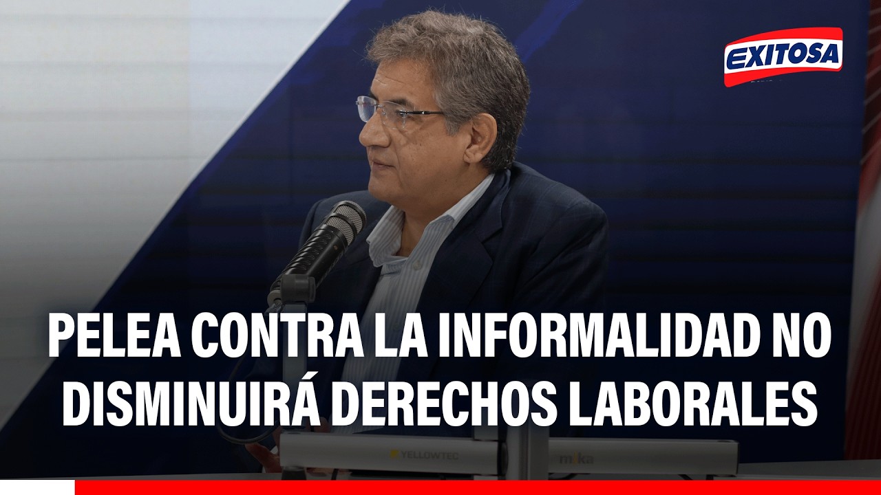 🔴🔵 Sheput asegura que gobierno de Keiko combatirá la informalidad y no disminuirá derechos laborales