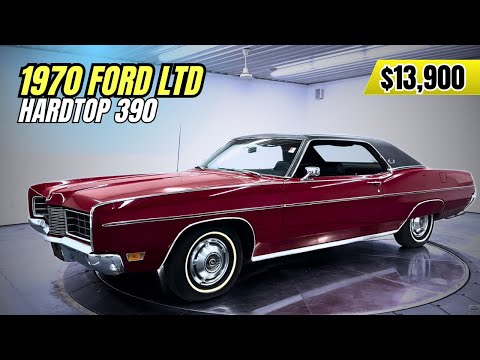 Thumbnail for 1970 Ford LTD 2-Door Hardtop | 390 V8, PS, PB, A/C | Classic American Muscle for $13,900! by Ford LTD II